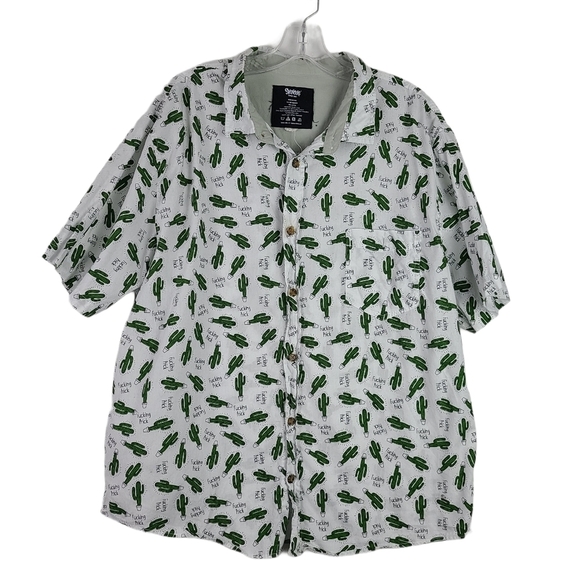 Spencer Novelty Button Down Shirt Large F*cking Prick - Picture 5 of 6